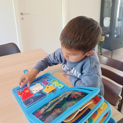 Aktivitetsbog til børn – Havets dyr | Busy book