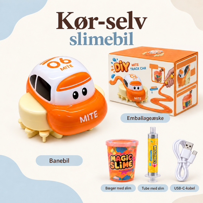 Kør-selv slimebil – lav din egen racerbane (Begrænset tilgængelighed)